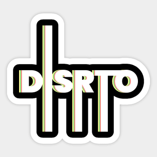 DISTRO Sticker